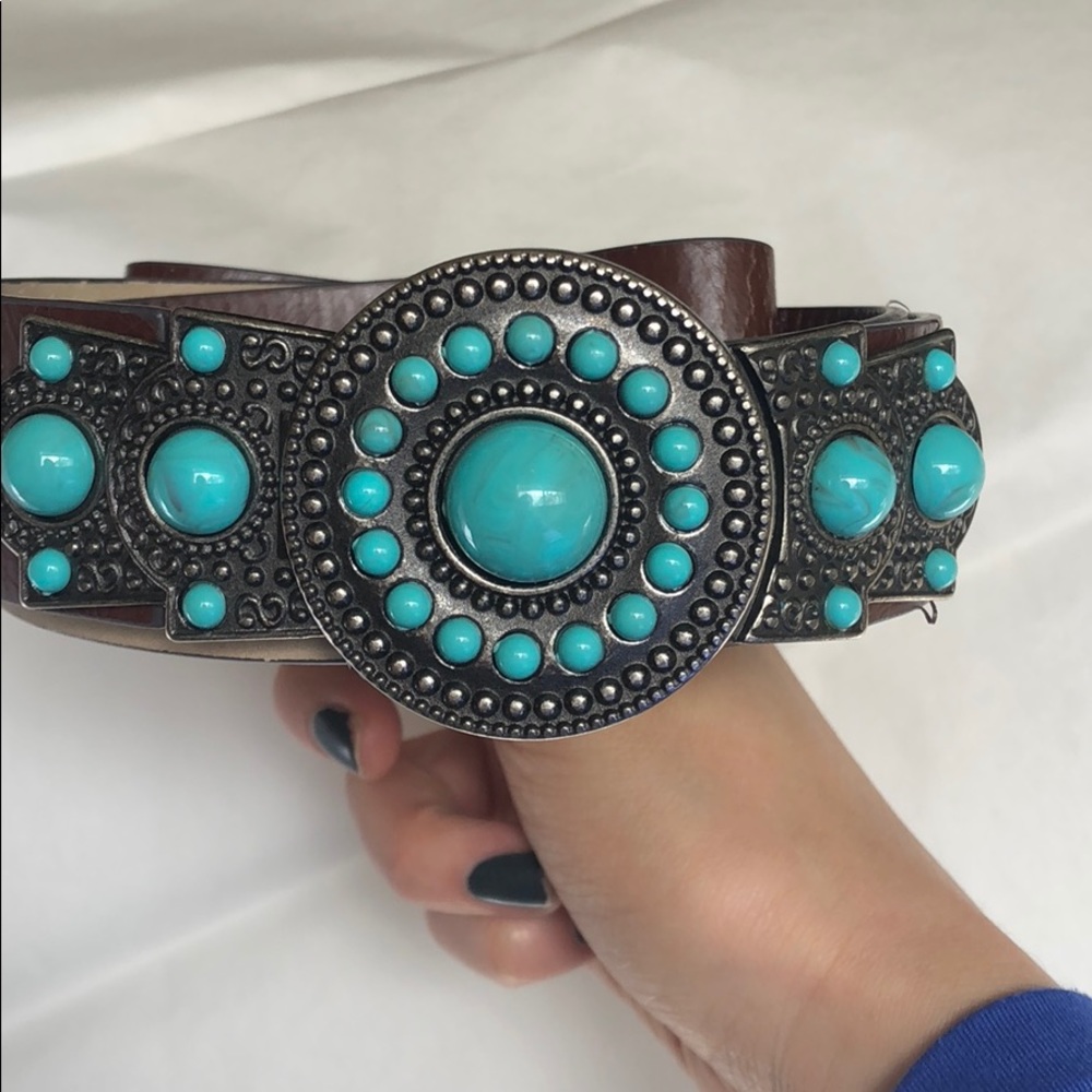 Express Turquoise Belt
